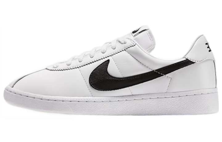 Nike Nike Bruin QS Comfortable Round Toe Thermal Coverage Low top Skateboard Shoes Unisex White