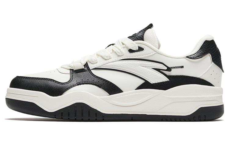 Anta Wave Shoe Comfortable Cushioning Low top Skateboard Shoes Women's Black White