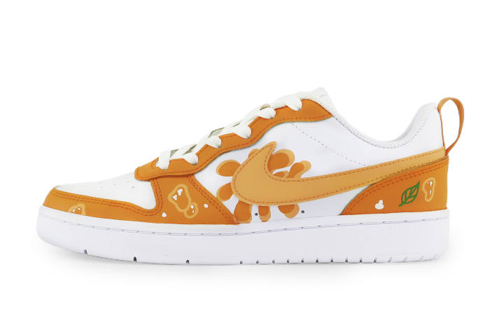 Nike Nike Court Borough Smart Fruit, Orange Soda Low top Skateboard Shoes GS Orange
