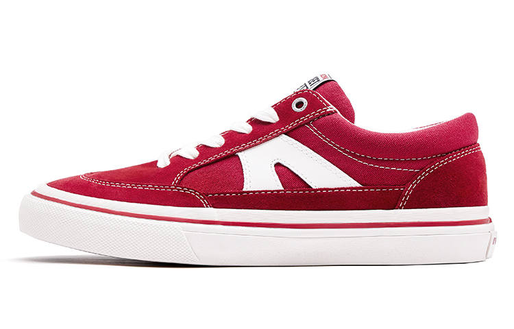 Vision Street Wear Stick Low top Skateboard Shoes Unisex Carmine