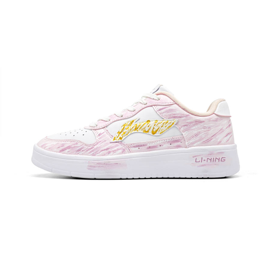 Li-Ning Li Ning Floating Boat Slip Resistant, Abrasion Resistant, Height Increasing Low top Skateboard Shoes Women's