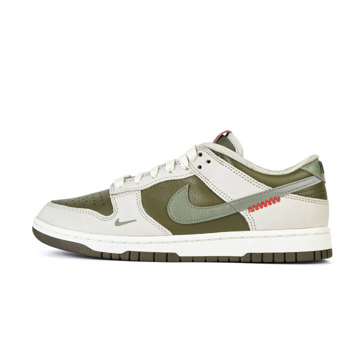 Nike Nike Dunk Slip Resistant Abrasion Resistant Low top Skateboard Shoes Unisex Beige Green