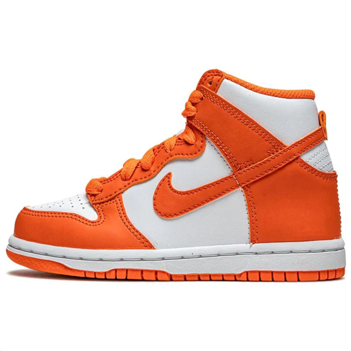 Nike Nike Dunk High White Orange Blaze Varsity Blue