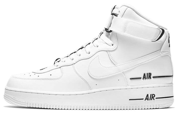 Nike Nike Air Force 1 High Dual Air White Black