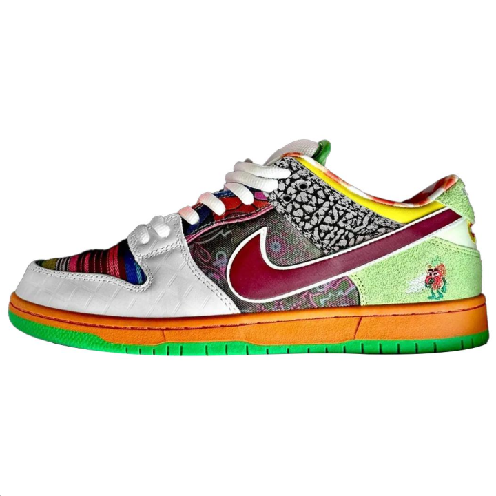 Nike Nike Dunk SB Slip Resistant Abrasion Resistant Low top Skateboard Shoes Unisex White