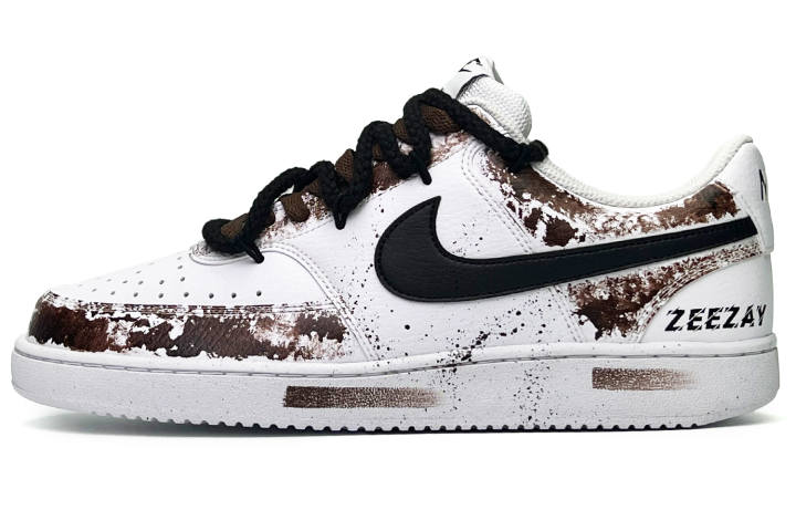 Nike Nike Court Borough Lava Latte Low top Skateboard Shoes Unisex White Brown
