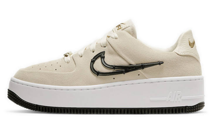 Nike Nike Air Force 1 Sage Low Lx Light Cream Black Women's