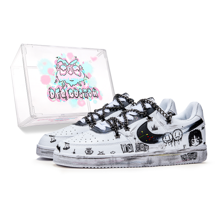 Nike Nike Court Vision 1 Box, Bad Kid Low top Skateboard Shoes Men's