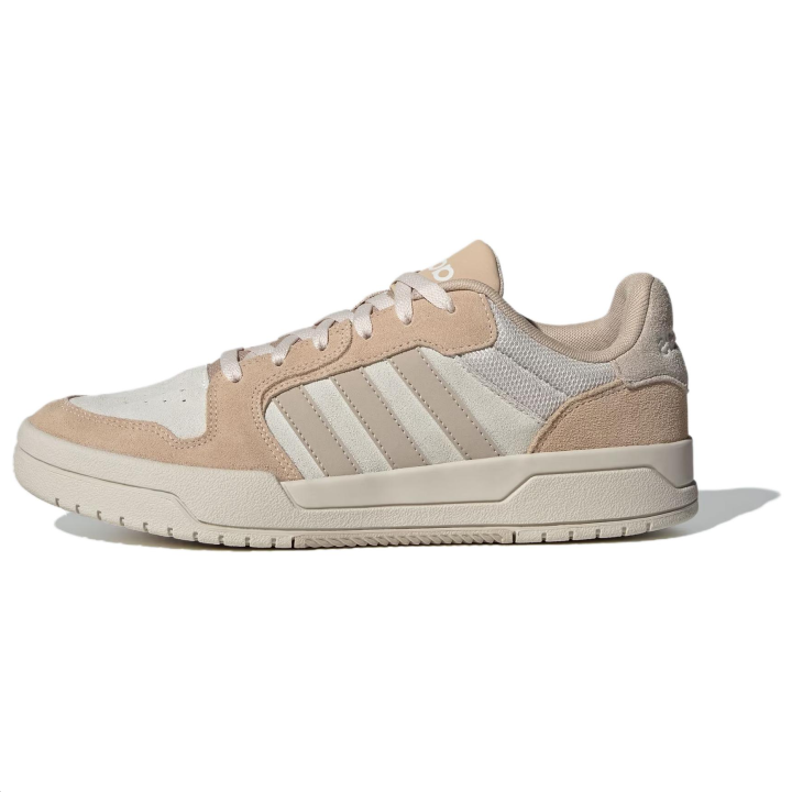 Adidas Adidas ENTRAP Textile, Split Cow Leather Low top Skateboard Shoes Unisex Beige Brown