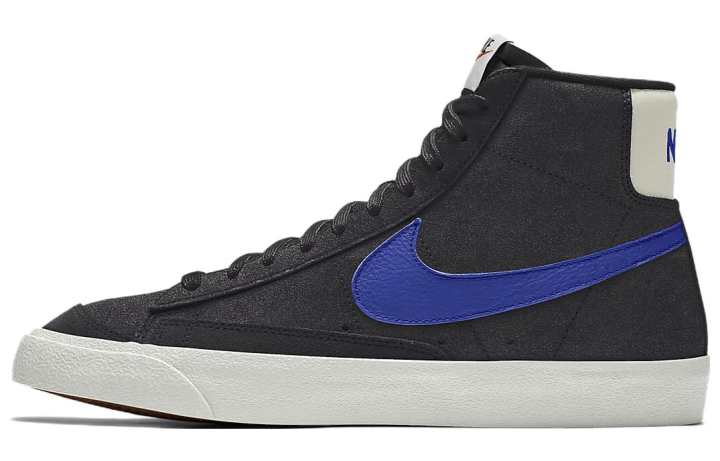 Nike Nike Blazer Versatile Waterproof Mid top Skateboard Shoes Men's Black