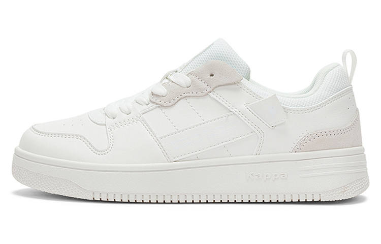 Kappa Casual Low top Skateboard Shoes Unisex White