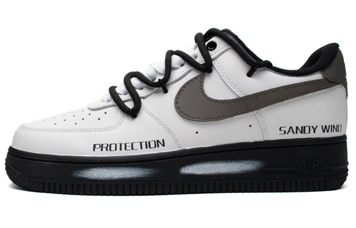 Nike Nike Air Force 1 Low Gravel Leather Slip Resistant Cushioning Slip Resistant Cushioning Low top Skateboard Shoes Unisex