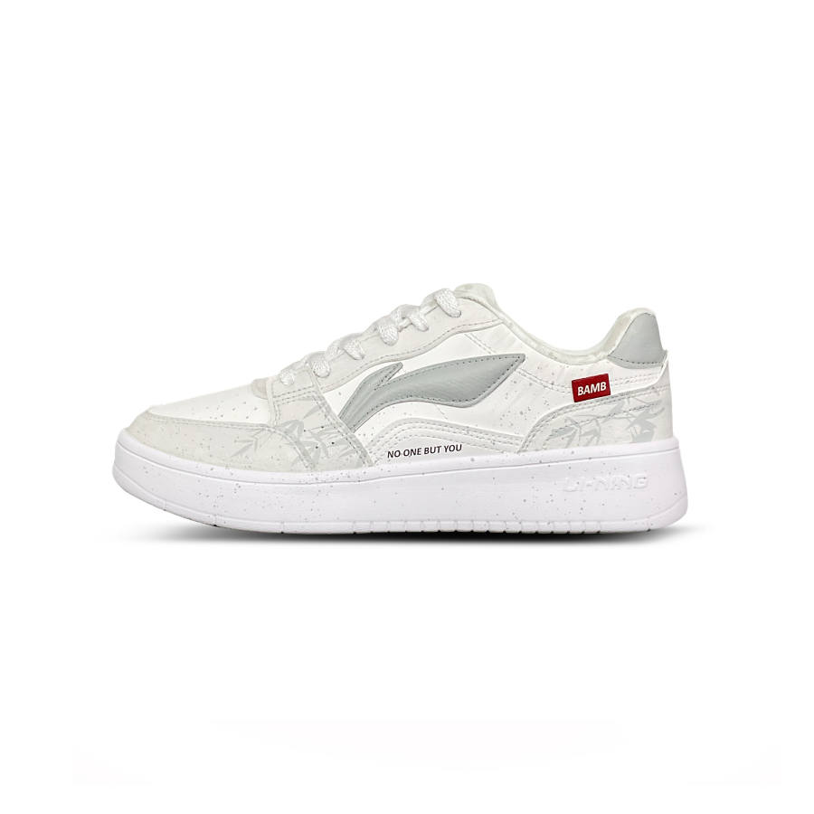 Li-Ning Li Ning Sycee Tower Rabbit Coexistence Cushioning, Wear Resistant Low top Skateboard Shoes Men's Gray
