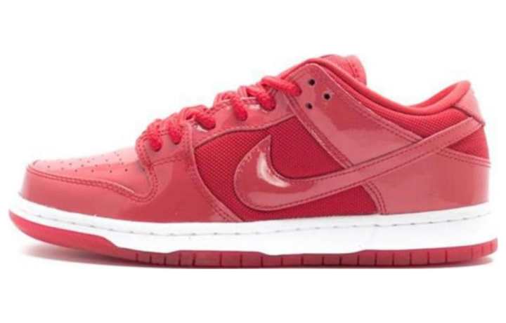 Nike Nike SB Dunk Low Red Patent Leather
