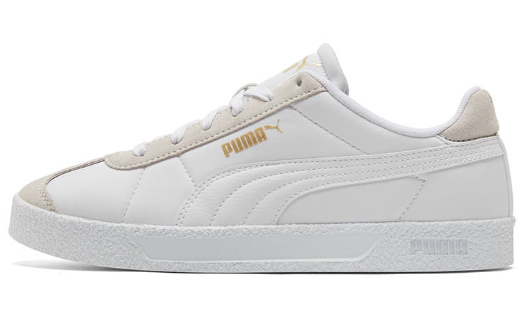 PUMA Club Nylon Casual Skateboarding Shoes Unisex White