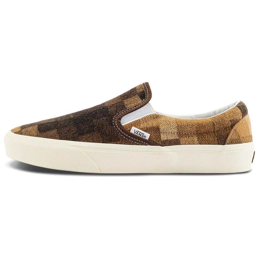Vans Vans Classic Slip On 'Checkerboard Sweater Brown'