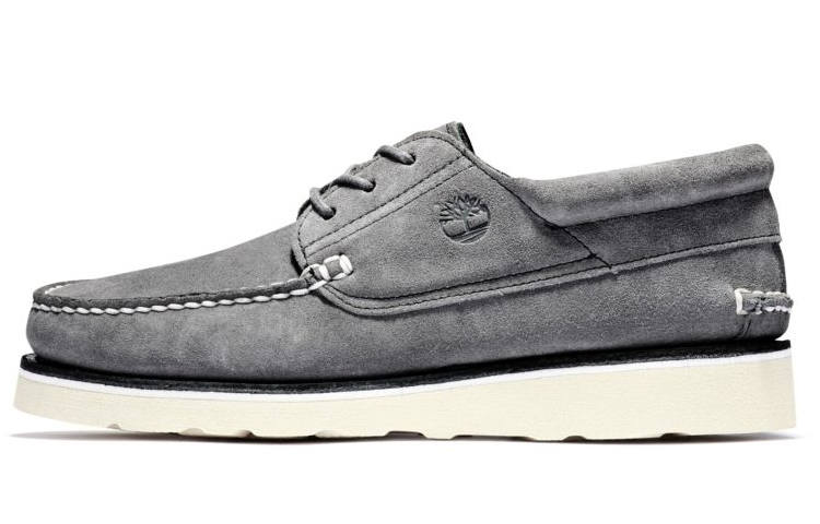 Timberland Lightweight Low top Skateboard Shoes Men's Gray Narrow