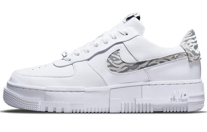 Nike Nike Air Force 1 Low Pixel Se White Zebra Women's