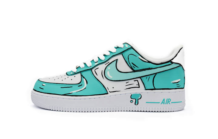 Nike Nike Air Force 1 Air Force 1 Artificial Leather Waterproof And Wear resistant Low top Skateboard Shoes Men's Pure White
