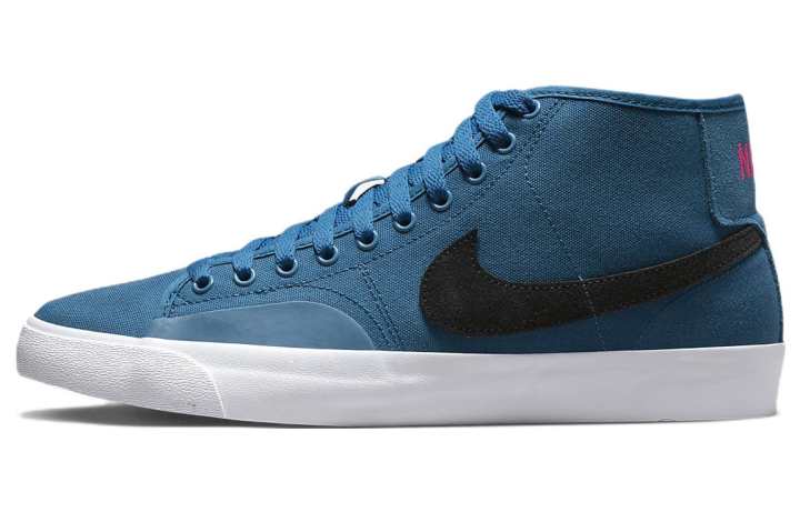 Nike Nike Sb Blazer Court Mid Premium 'Dark Marina Blue'