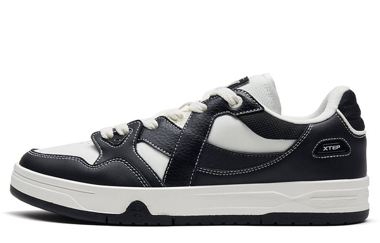 XTEP MAXX1.0 MAXX Textile, Synthetic Leather, Split Cow Leather Abrasion Resistant Low top Skateboard Shoes Men's