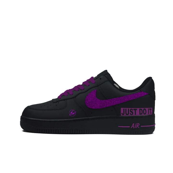 Nike Nike Air Force 1 Leather Thermal Coverage Low top Skateboard Shoes Unisex Black
