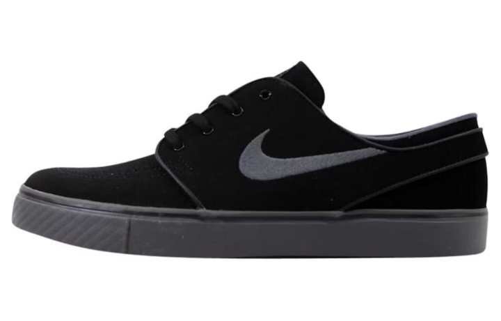 Nike Nike SB Stefan Janoski ZOOM Slip Resistant Cushioning Abrasion Resistant Low top Skateboard Shoes Unisex Black