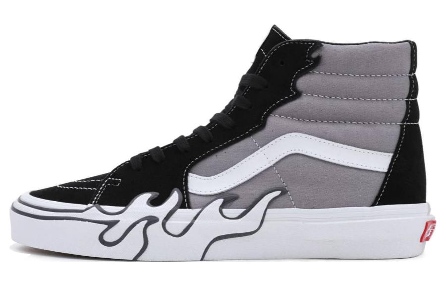 Vans Sk8 Vans-Hi 'Flame - Grey'