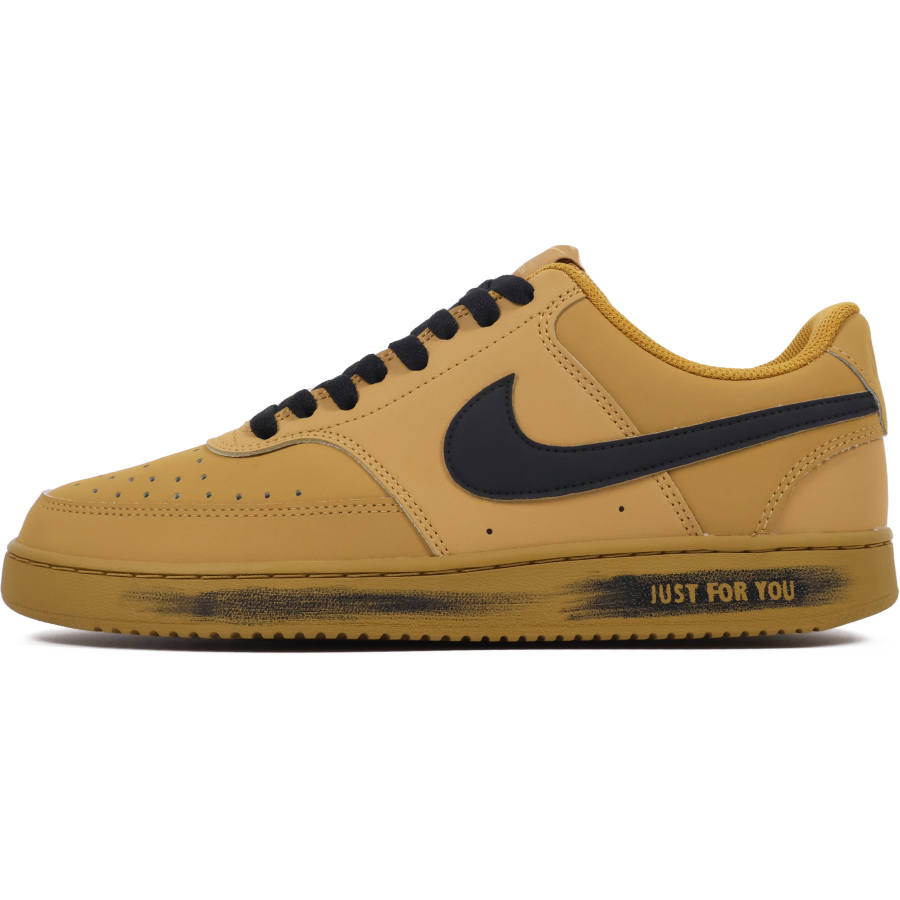 Nike Nike Court Vision 1 Abrasion Resistant Abrasion Resistant Low top Skateboard Shoes Unisex Wheat