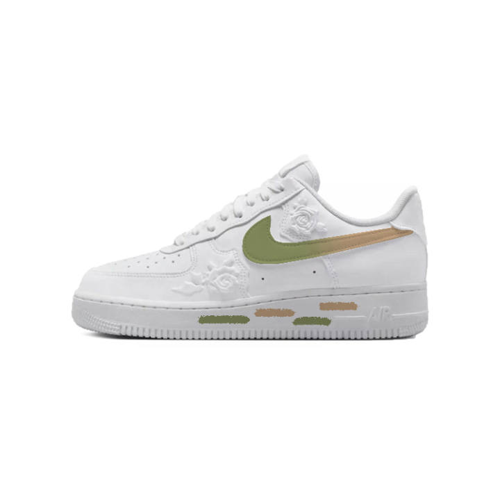 Nike Nike Air Force 1 Baked Tea Slip Resistant Abrasion Resistant Slip Resistant Abrasion Resistant Low top Skateboard Shoes