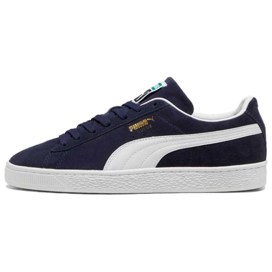 PUMA Suede Low top Skateboard Shoes Unisex Navy Blue