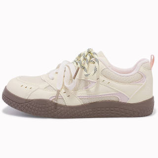 JIONGSEN Abrasion Resistant Coverage Low top Skateboard Shoes Women's Yellow