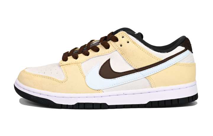 Nike Nike Dunk Slip Resistant Low top Skateboard Shoes Unisex Lemon