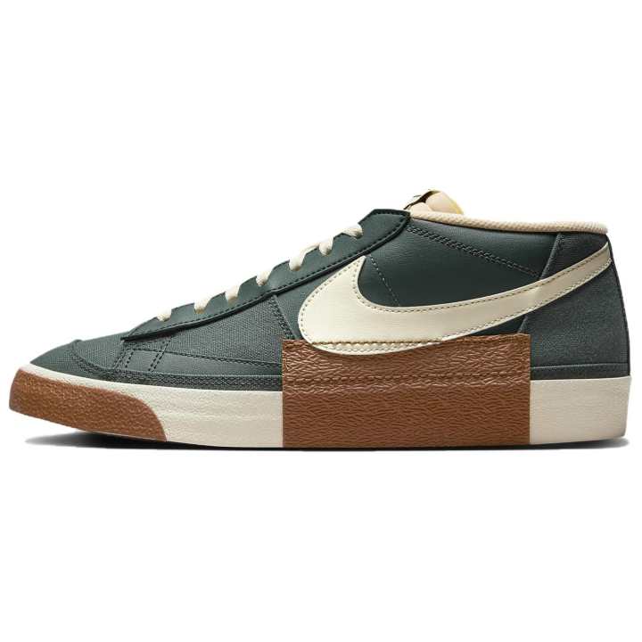 Nike Nike Blazer Low Pro Club Vintage Green Light British Tan Gum Dark Brown Coconut Milk