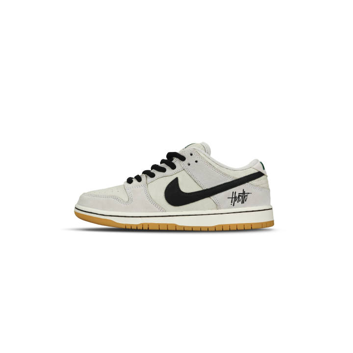Nike Nike Dunk SB Abrasion Resistant Abrasion Resistant Low top Skateboard Shoes Unisex Cream Gray