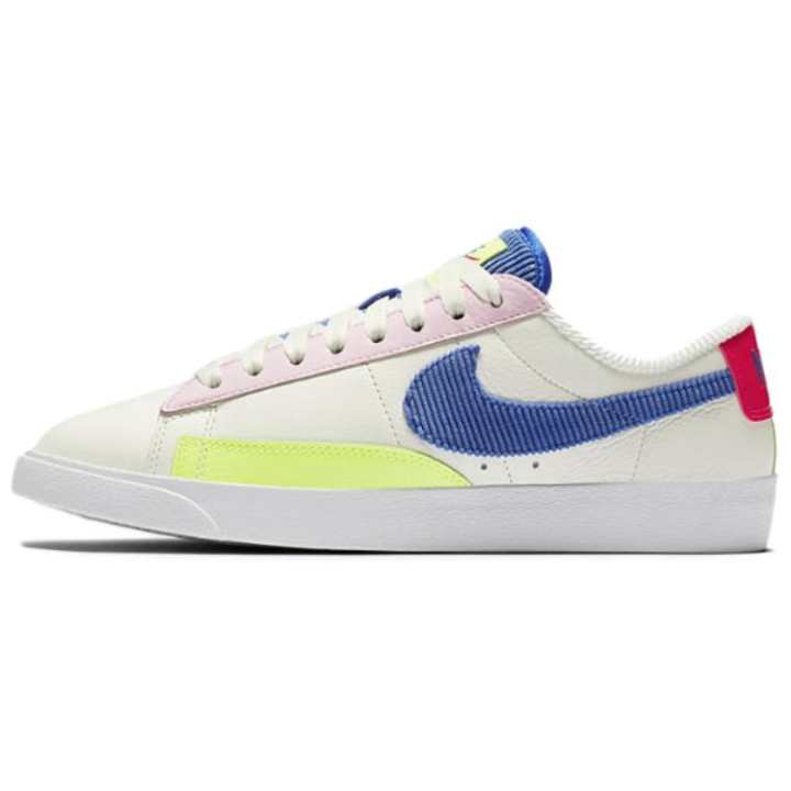 Nike Nike 'S Blazer Low Sail/Racer Blue Arctic Pink Women's