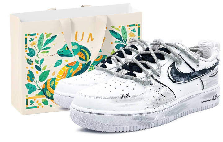 Nike Nike Air Force 1 Leather Thermal Abrasion Resistant Thermal Abrasion Resistant Low top Skateboard Shoes Unisex