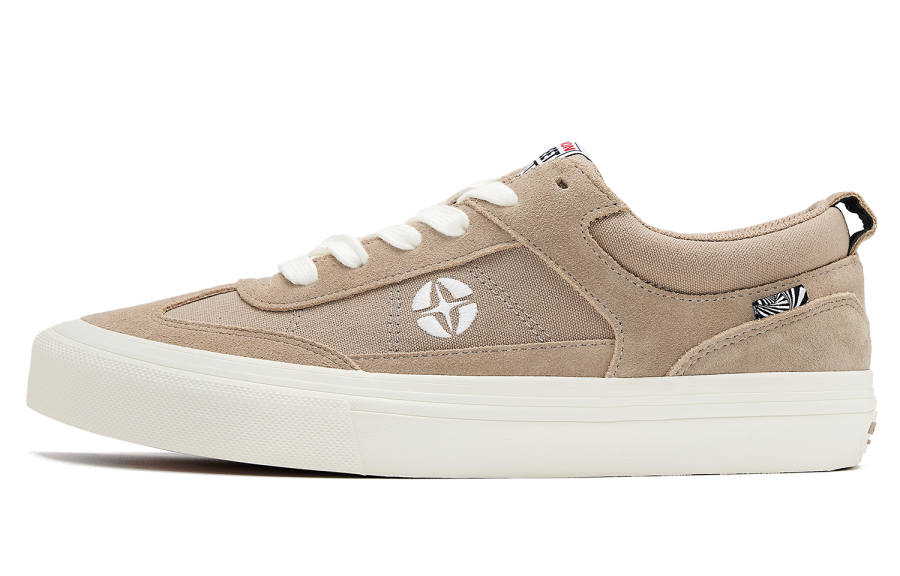 Vision Street Wear Chopper Low top Skateboard Shoes Unisex Khaki Gray