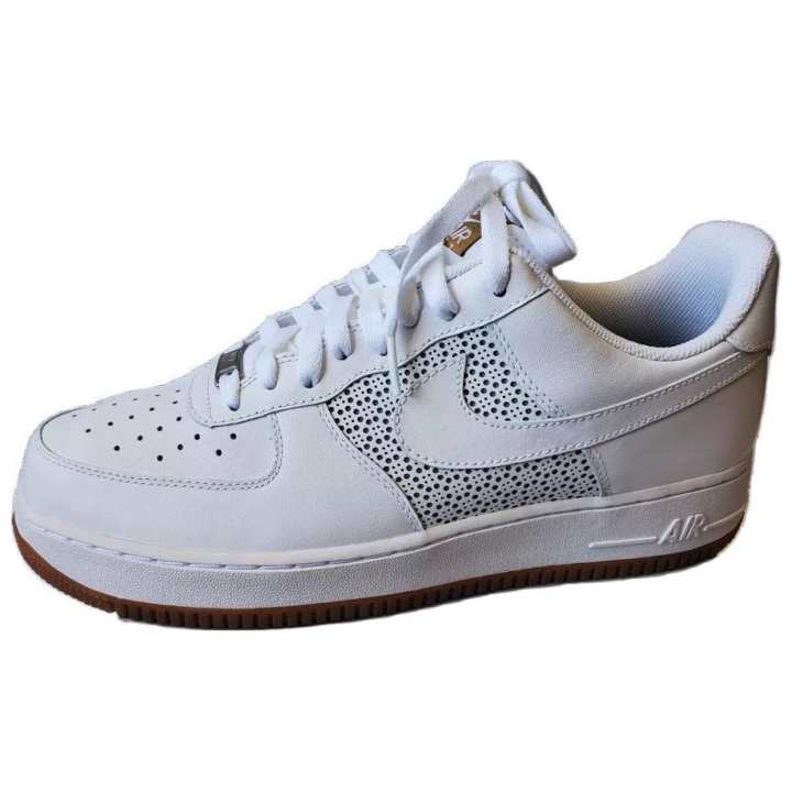 Nike Nike Air Force 1 Low Perforated Sidepanels White Gum