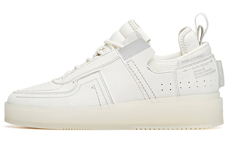Anta Life Collection Trendy Low top Skateboard Shoes Women's White Gray