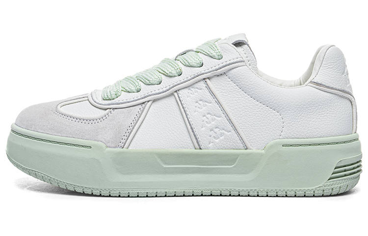 Kappa Back to Back Slip Resistant Abrasion Resistant Low top Skateboard Shoes Women's Aqua Green