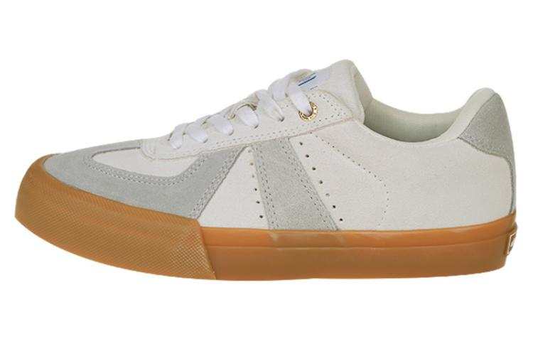 Ollieskate FLIP Slip Resistant Cushioning Slip Resistant Cushioning Low top Skateboard Shoes Unisex Ecru