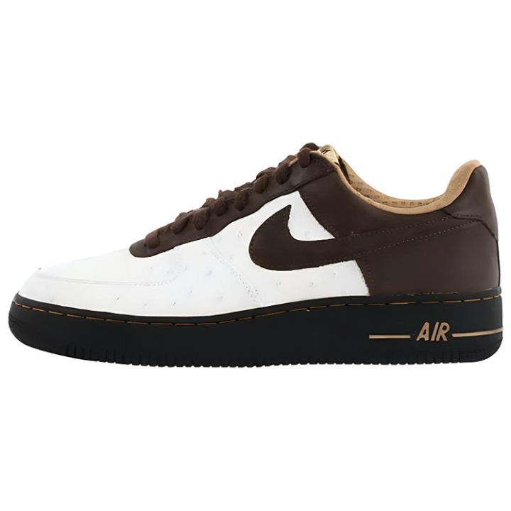 Nike Nike Air Force 1 Cushioning, Wear Resistant Low top Skateboard Shoes Unisex Brown