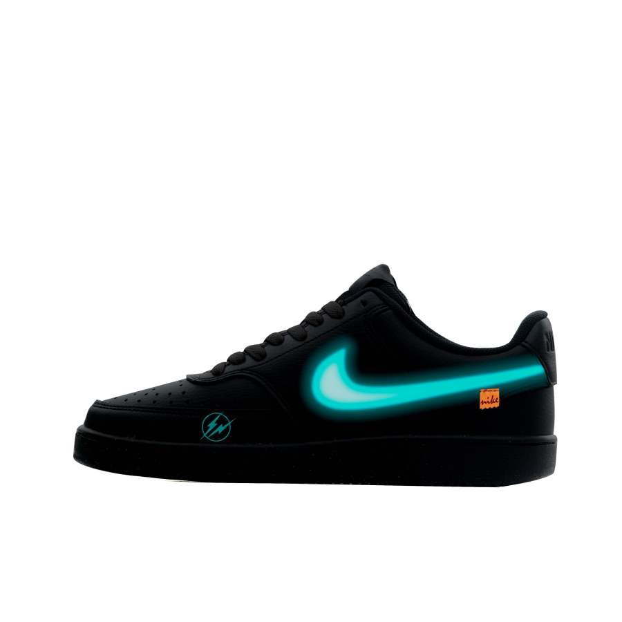 Nike Nike Court Vision Low Abrasion Resistant Lightweight Wear resistant And Lightweight Low top Skateboard Shoes Unisex