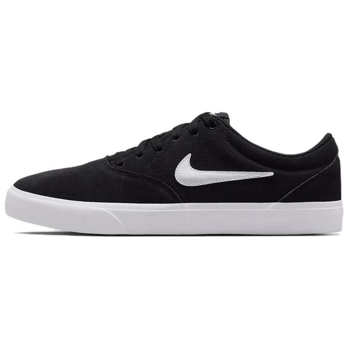 Nike Nike Charge Slip Resistant Abrasion Resistant Low top Skateboard Shoes Men's Black