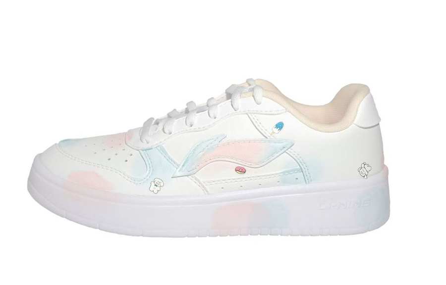 Li-Ning Li Ning Floating Boat Slip Resistant, Abrasion Resistant, Breathable Low top Stylish Skateboarding Shoes Women's