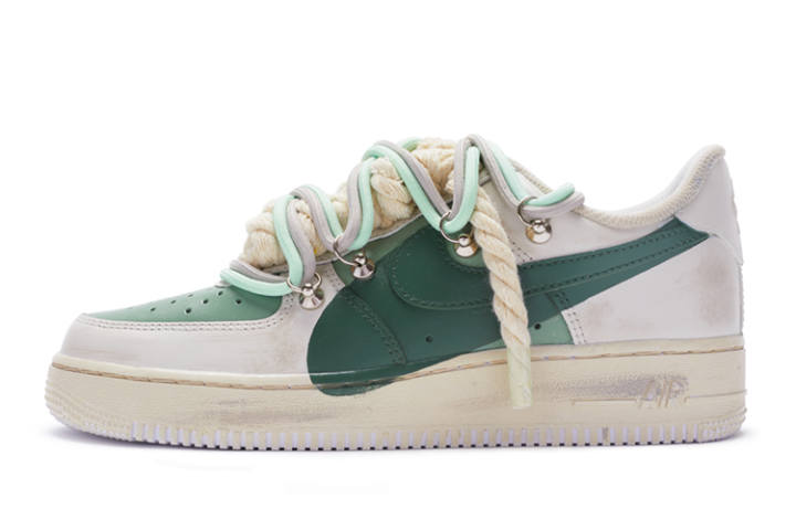 Nike Nike Air Force 1 ''T10'' Leather Slip Resistant Abrasion Resistant Slip Resistant Abrasion Resistant Low top