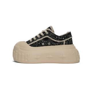 1807 Cushioning Abrasion Resistant Height Increasing Low top Skateboard Shoes Unisex
