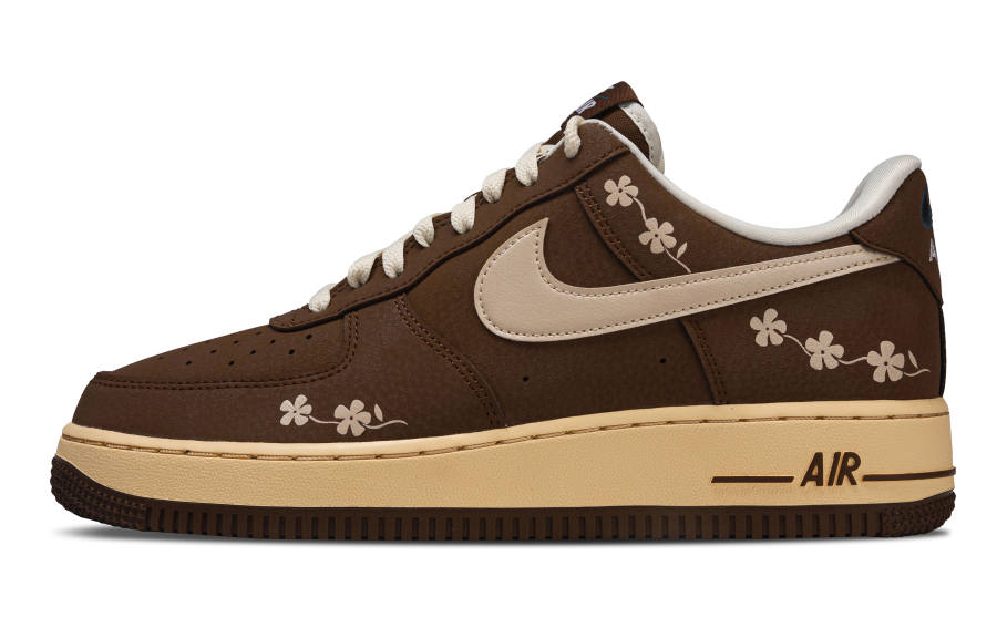 Nike Nike Air Force 1 Afternoon Park Abrasion Resistant Abrasion Resistant Low top Skateboard Shoes Unisex Brown