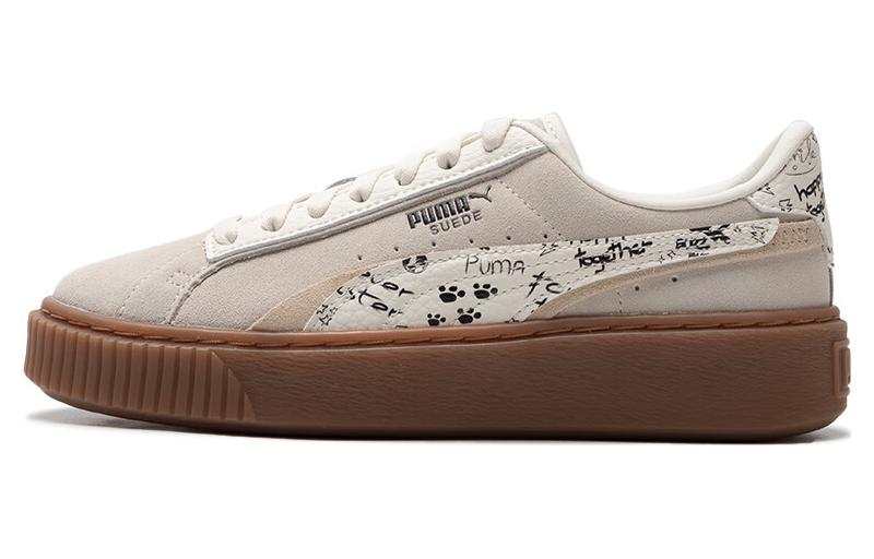 PUMA PUMA Suede Platform Draw 'Beige White' Women's